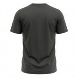 Men Charcoal One Man Team Graphic Short Sleeve T Shirt