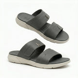 Men Double Strap Comfort Slide Slipper