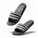 Striped Slide Slipper