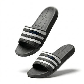 Striped Slide Slipper