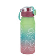 Kids Space Print Water Bottle With Straw Lid
