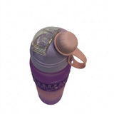 1000ML Gradient Sports Water Bottle With Flip Straw Lid