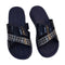 Women Criss Cross Pattern Slide Sandals