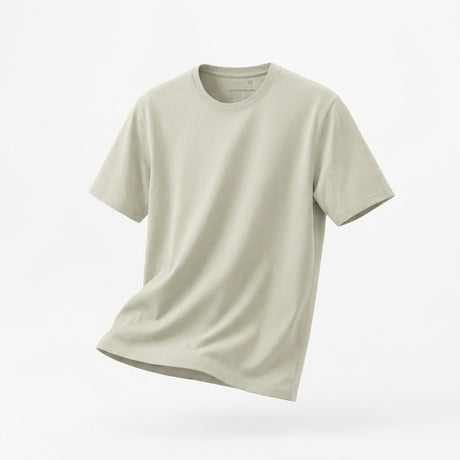 Basic Crew Neck Short Sleeve T Shirt