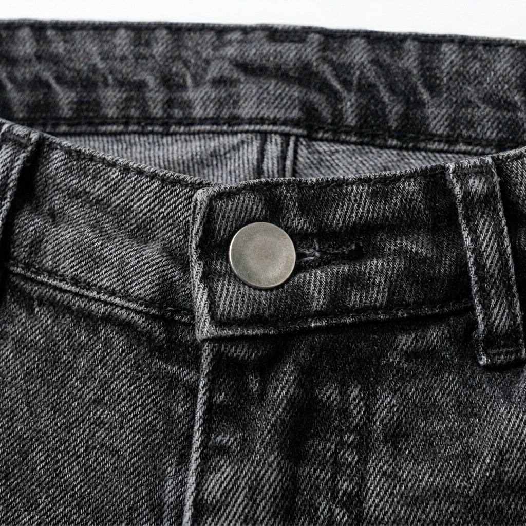 Men Denim Cargo Shorts