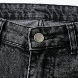 Men Denim Cargo Shorts