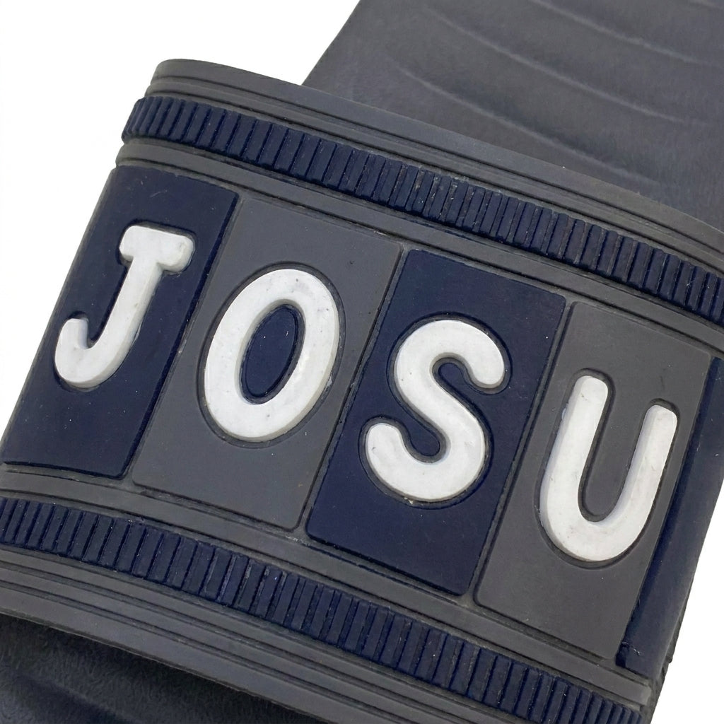 Logo Strap Slide Sandals