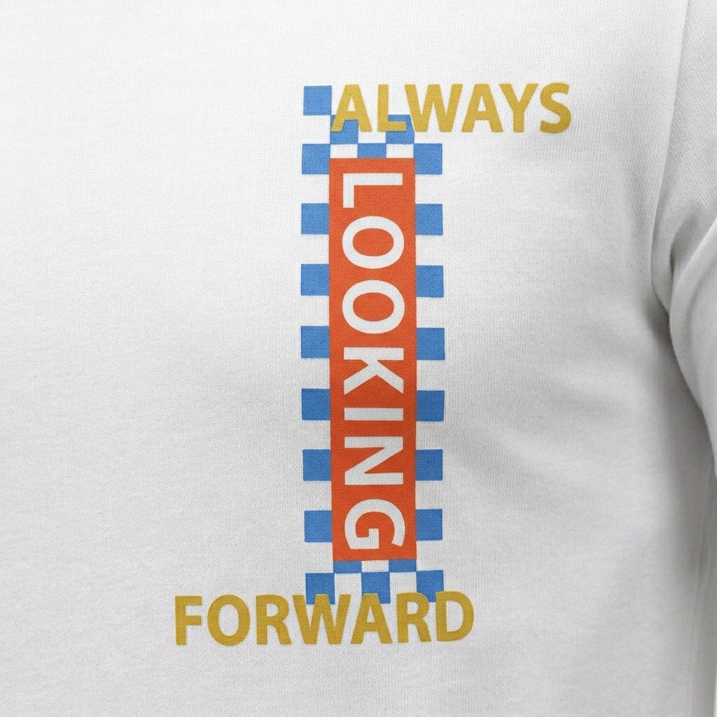 Kids Always Looking Forward Graphic Cotton T Shirt