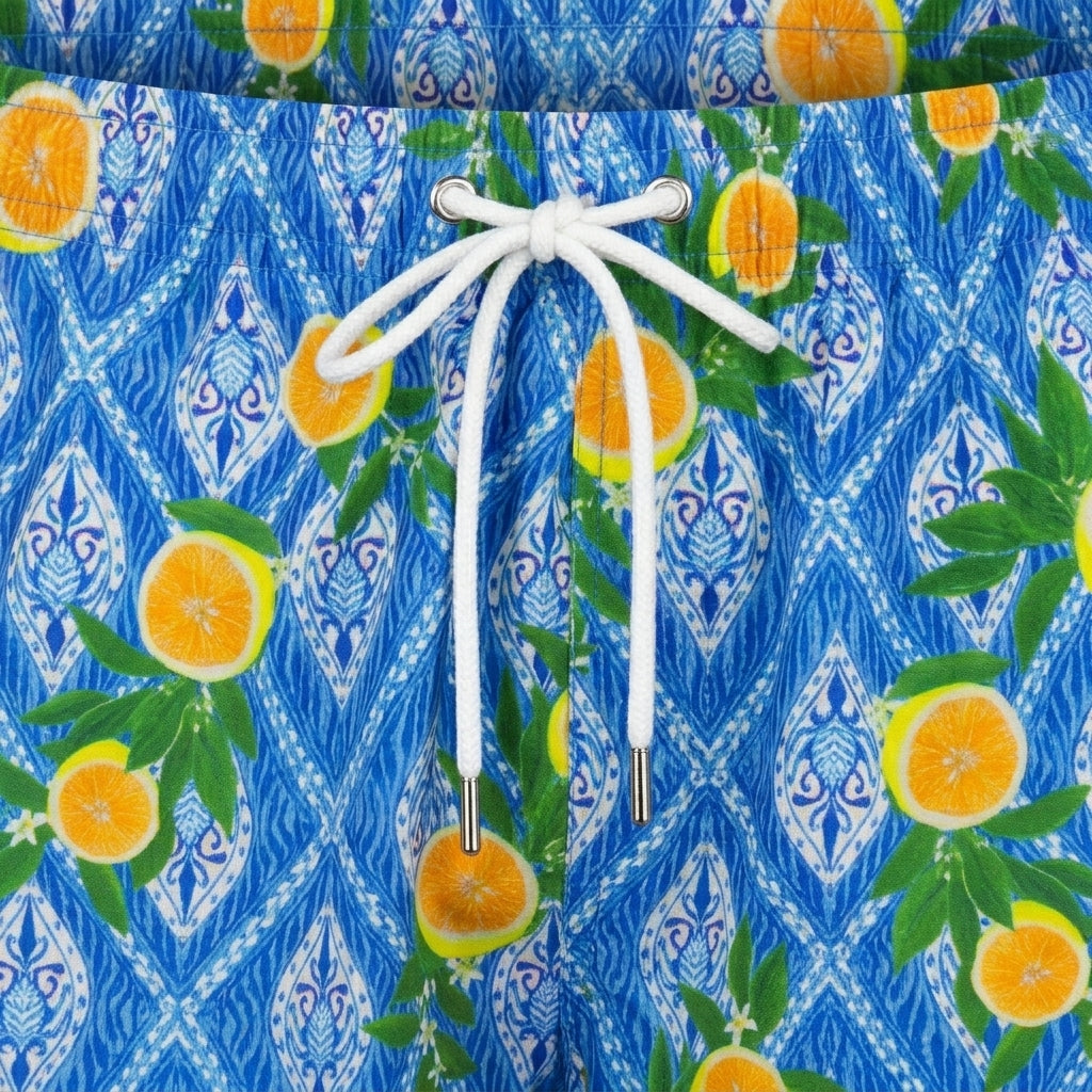 Men Classic Solid Swim Shorts