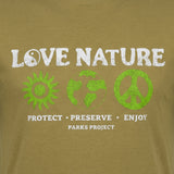 Love Nature Graphic Printed T Shirt For Men