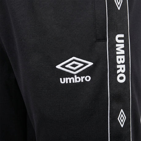 Men Tapered Training Track Pants With Logo Side Tape