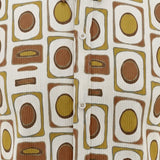 Boys Retro Geometric Print Short Sleeve Shirt