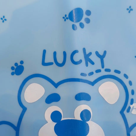 Kids Silicone Swim Cap With Bear Print Free Size