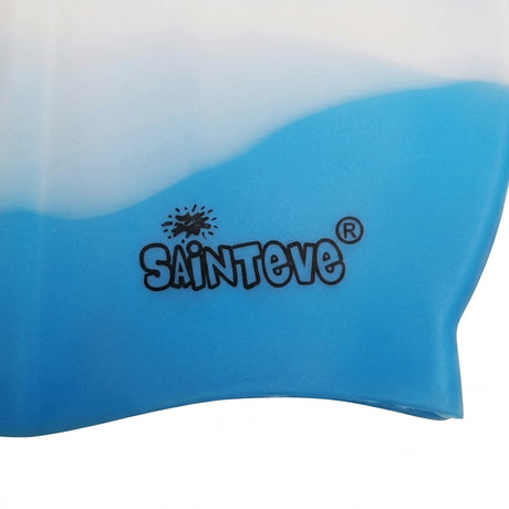 Two Tone Silicone Swim Cap Free Size