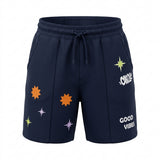Kids Graphic Drawstring Shorts