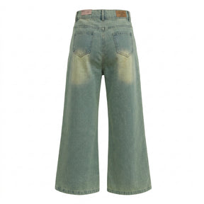 Girls Wide Leg Denim Jea