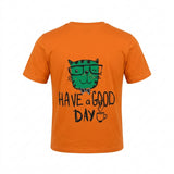 Kids Cat Graphic Cotton T Shirt