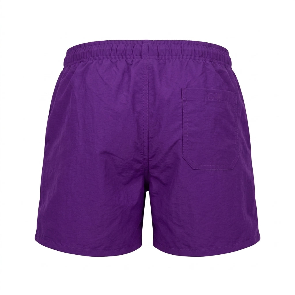Men Classic Solid Swim Shorts