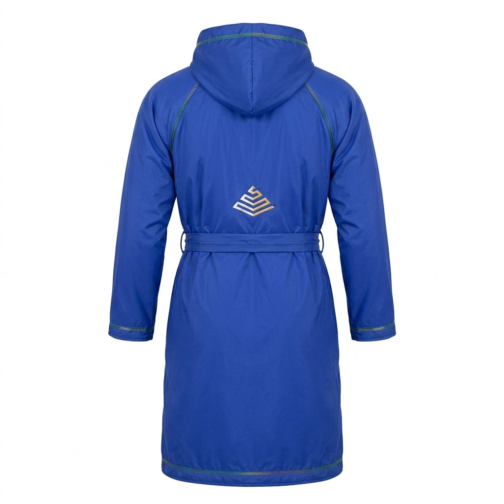 Hooded Beach Robe With Belt