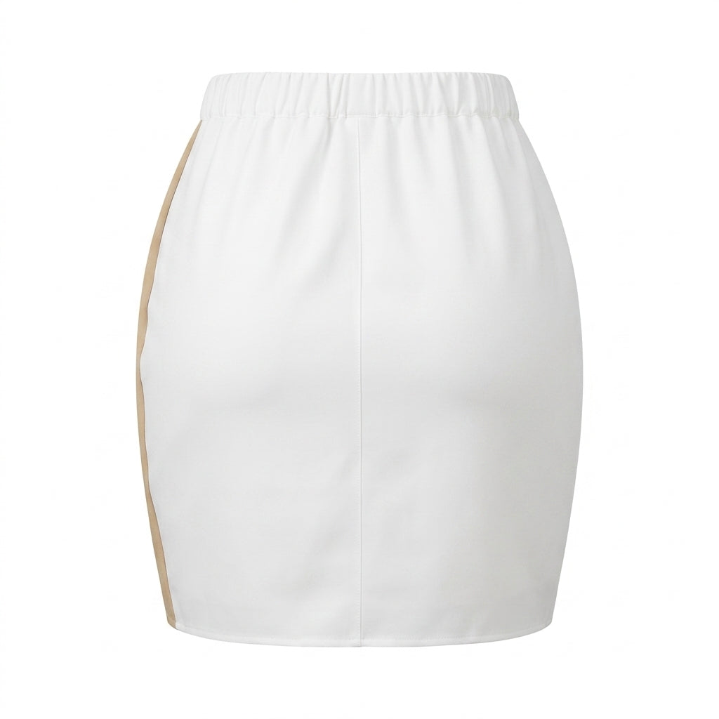 Textured Mini Skirt