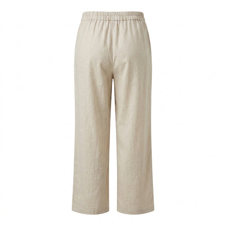 China Made Women Light Wide Leg Tie Waist Pants