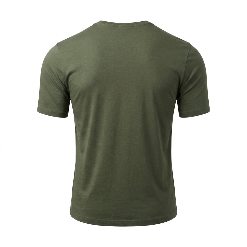 Men Basic Crew Neck T Shirt