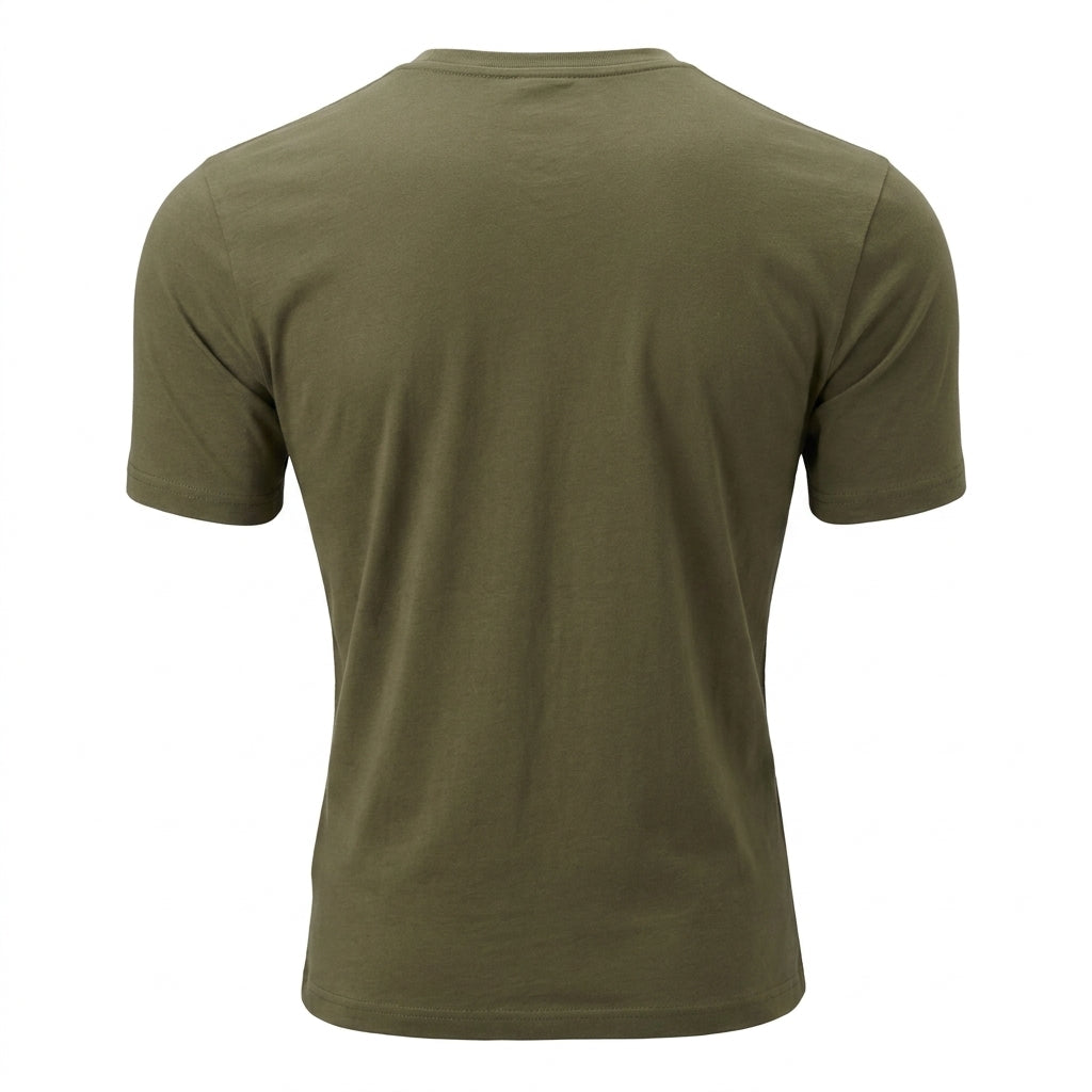 Men Basic Crew Neck T Shirt