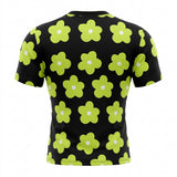 Girls Floral Printed T Shirt Keep Going