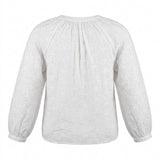 Women Eyelet Embroidered Blouse