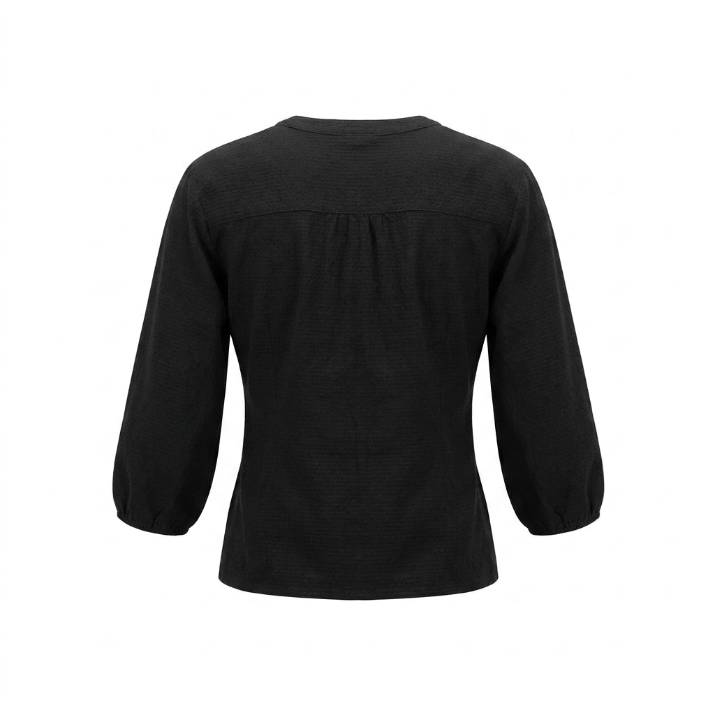 Women Eyelet Embroidered Blouse
