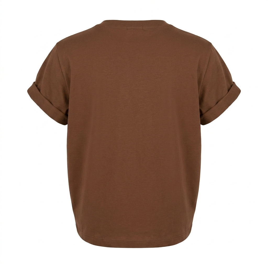 Women Basic V Neck T Shirt