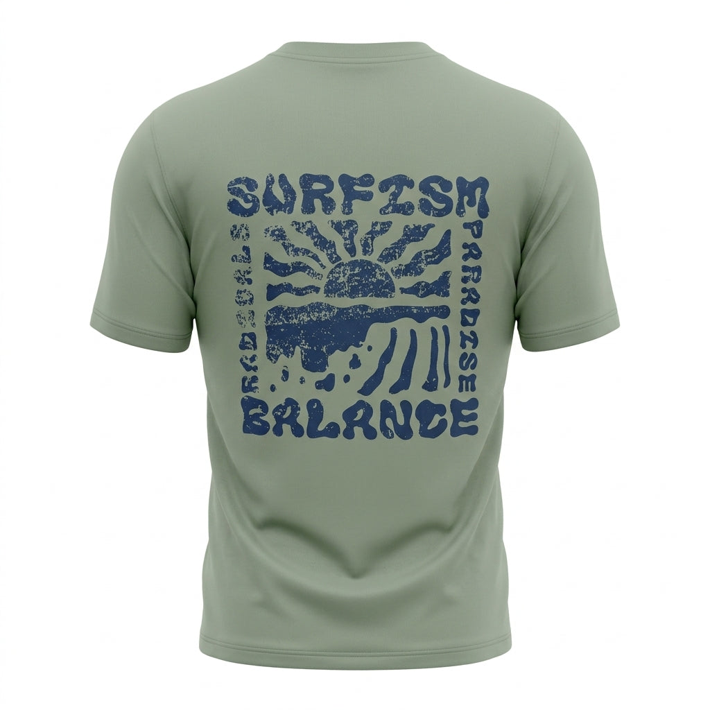 Men Surfism Paradise Graphic T Shirt
