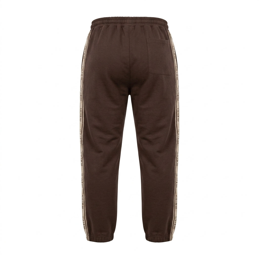 Boys Fleece Jogger Pants With Side Tape