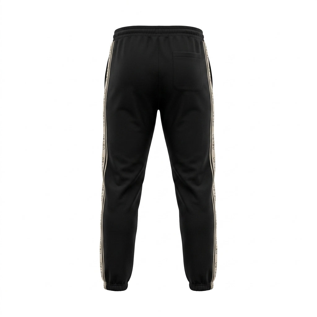 Boys Fleece Jogger Pants With Side Tape