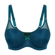 Women U Erwire T Shirt Bra With Mesh Panels
