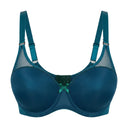 Women U Erwire T Shirt Bra With Mesh Panels