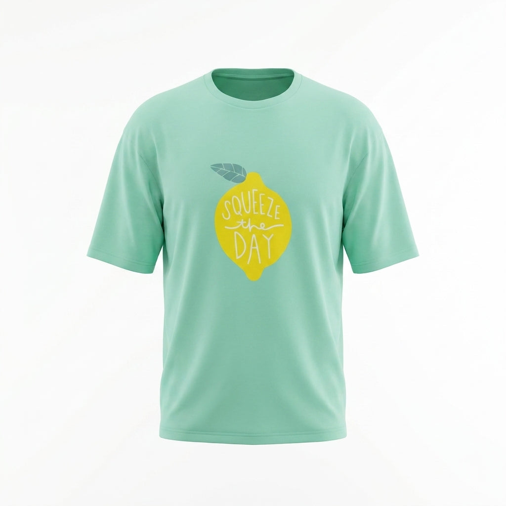 Men Squeeze The Day Graphic T Shirt