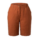 Women High Waist Bermuda Shorts