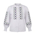 Women Embroidered Long Sleeve Blouse