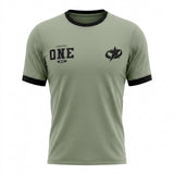 Men Ringer Graphic T Shirt One Print
