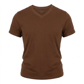 Women Basic V Neck T Shirt
