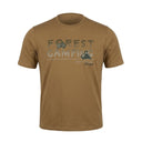 Women Forest Camping Graphic T Shirt