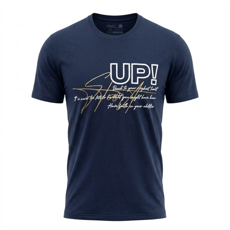 Men Up Graphic Printed T Shirt