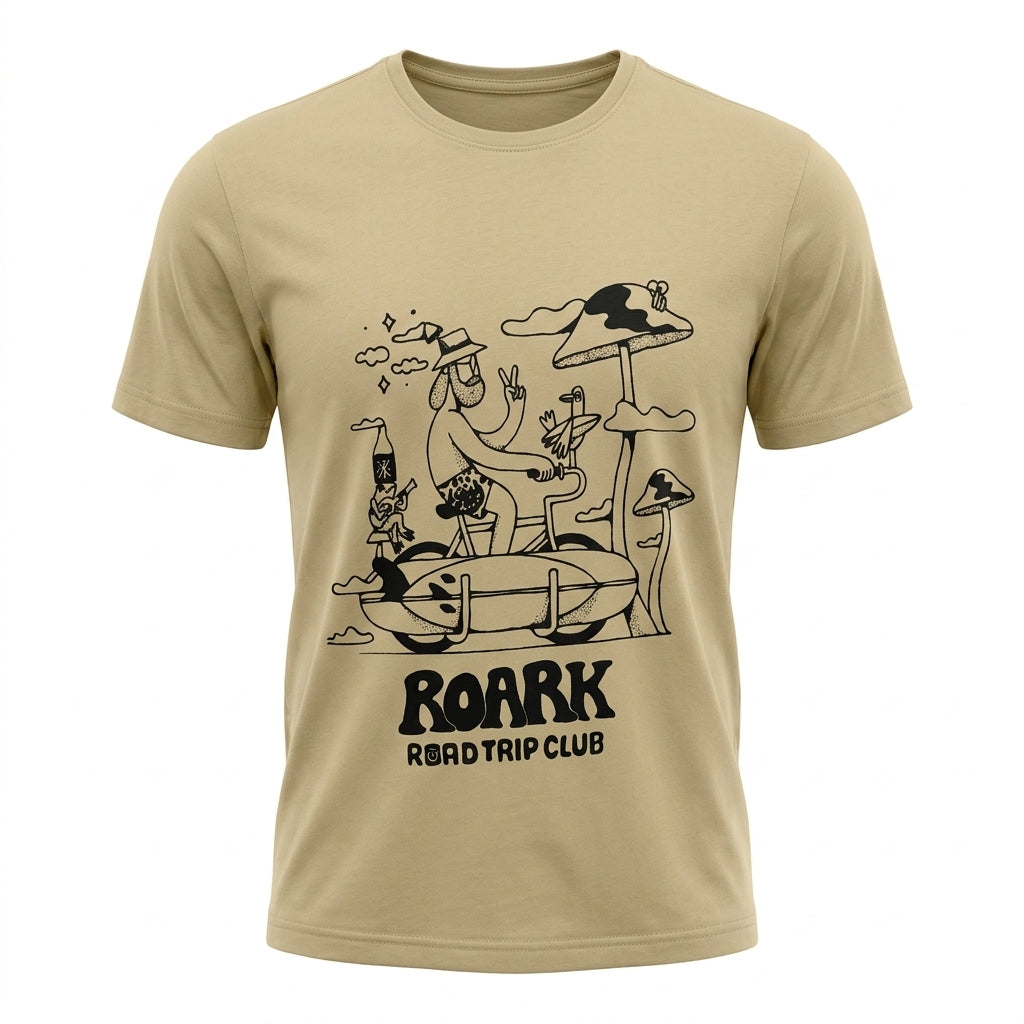 Men Roark Road Trip Club Graphic T Shirt