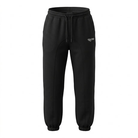 Men Jogger Pants With Back Pocket And Drawstring