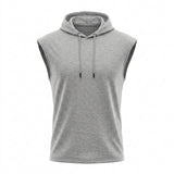 Men Sleeveless Hoodie