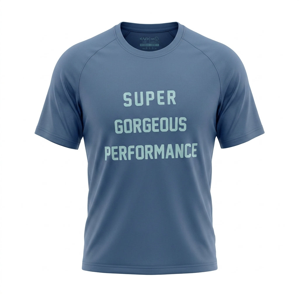 Men Performance Graphic T Shirt