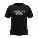 Men Graphic Print Crew Neck T Shirt Urban Edge Casual Tee