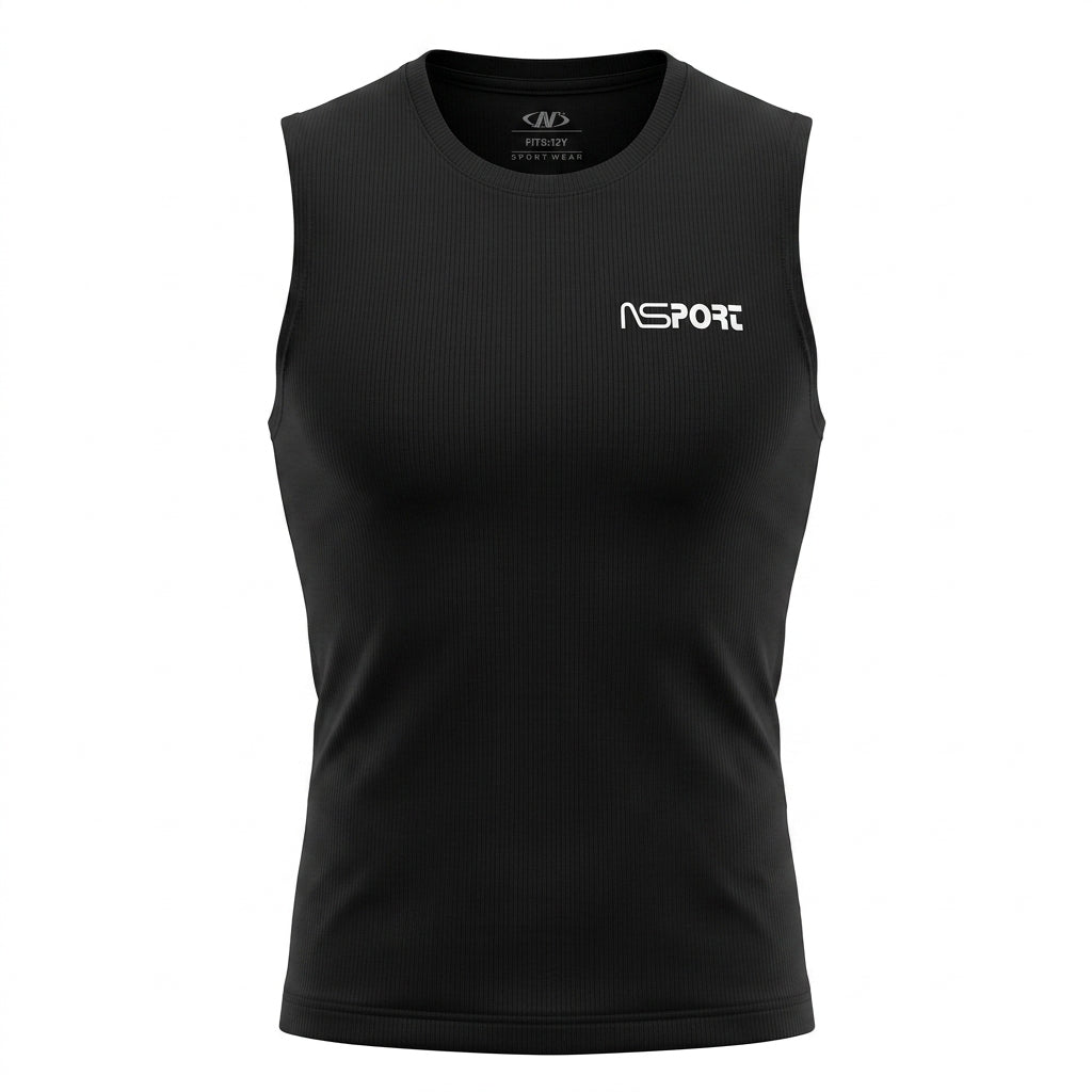 Boys Sleeveless Sports Tank Top
