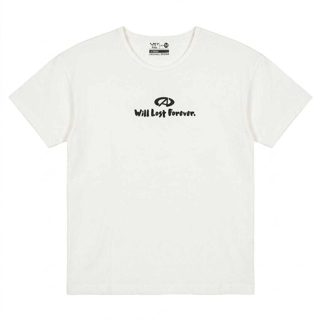 Boys Basic Crew Neck Short Sleeve T Shirt